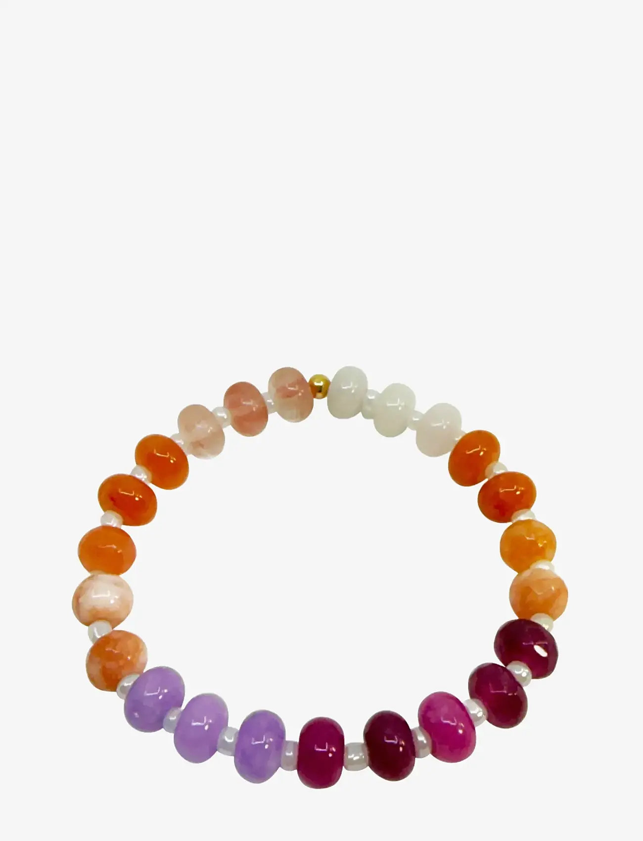 Pipol's Bazaar - Sunny Santos Bracelet Fuschia - käevõrud - pink - 0