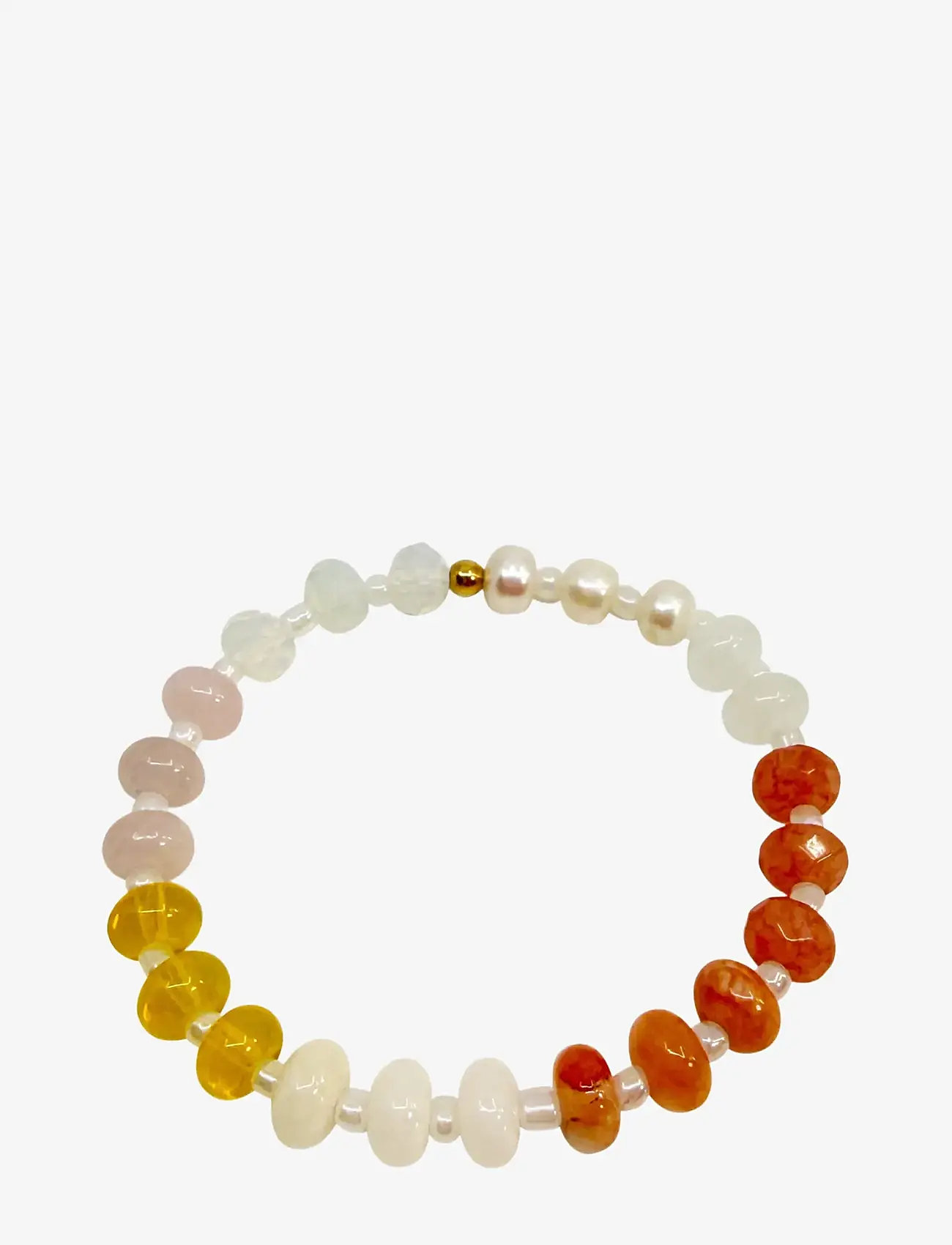 Pipol's Bazaar - Sunny Santos Bracelet Yellow Mix - bracelets - yellow - 0