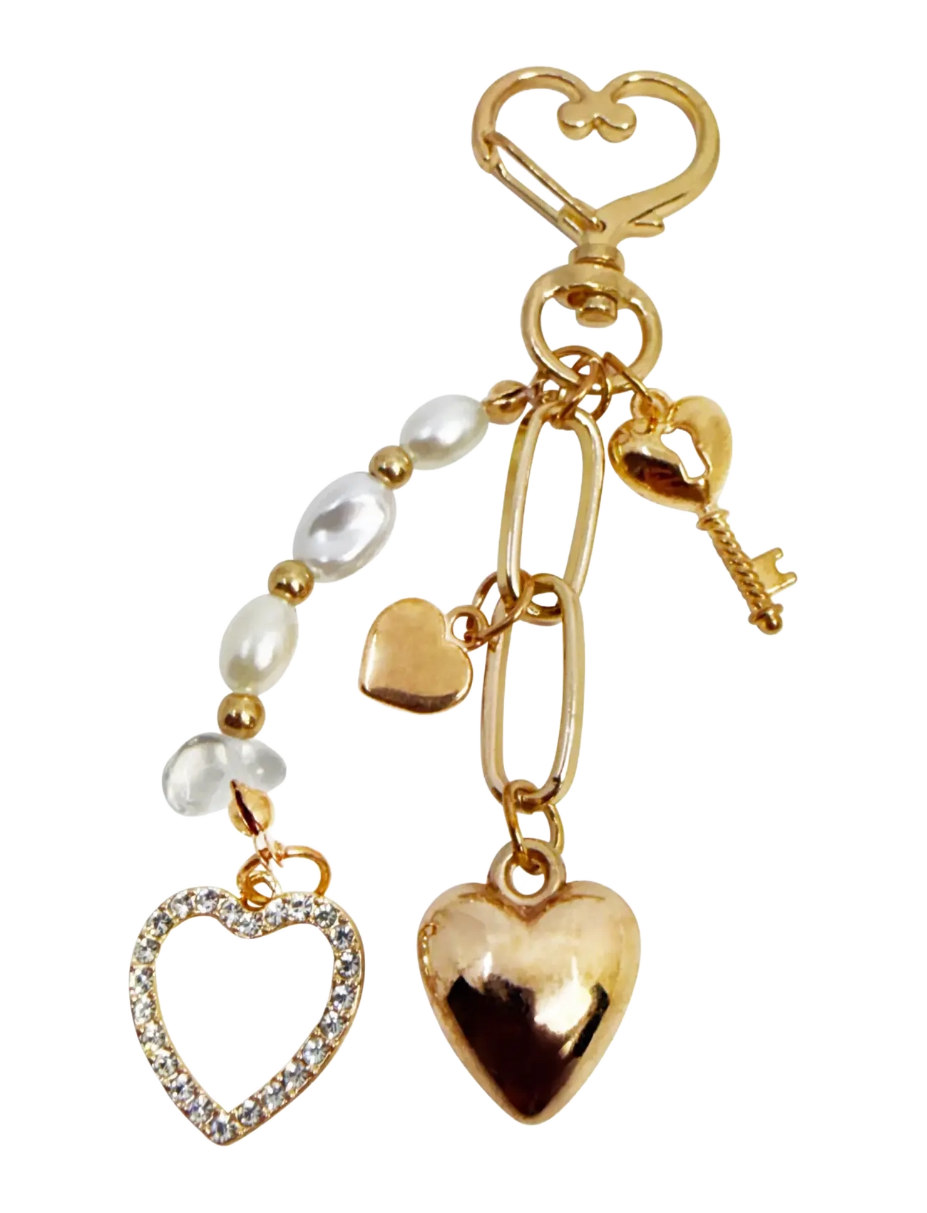 Pipol's Bazaar Bag Charm Love Gold - PIPOL'S BAZAAR - GOLD / gold