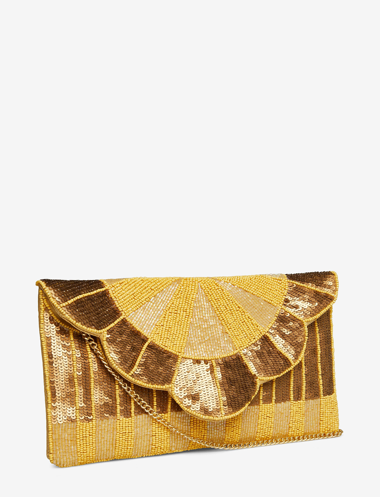 PIPOL'S BAZAAR - Queenly Beaded Clutch - yellow - 2