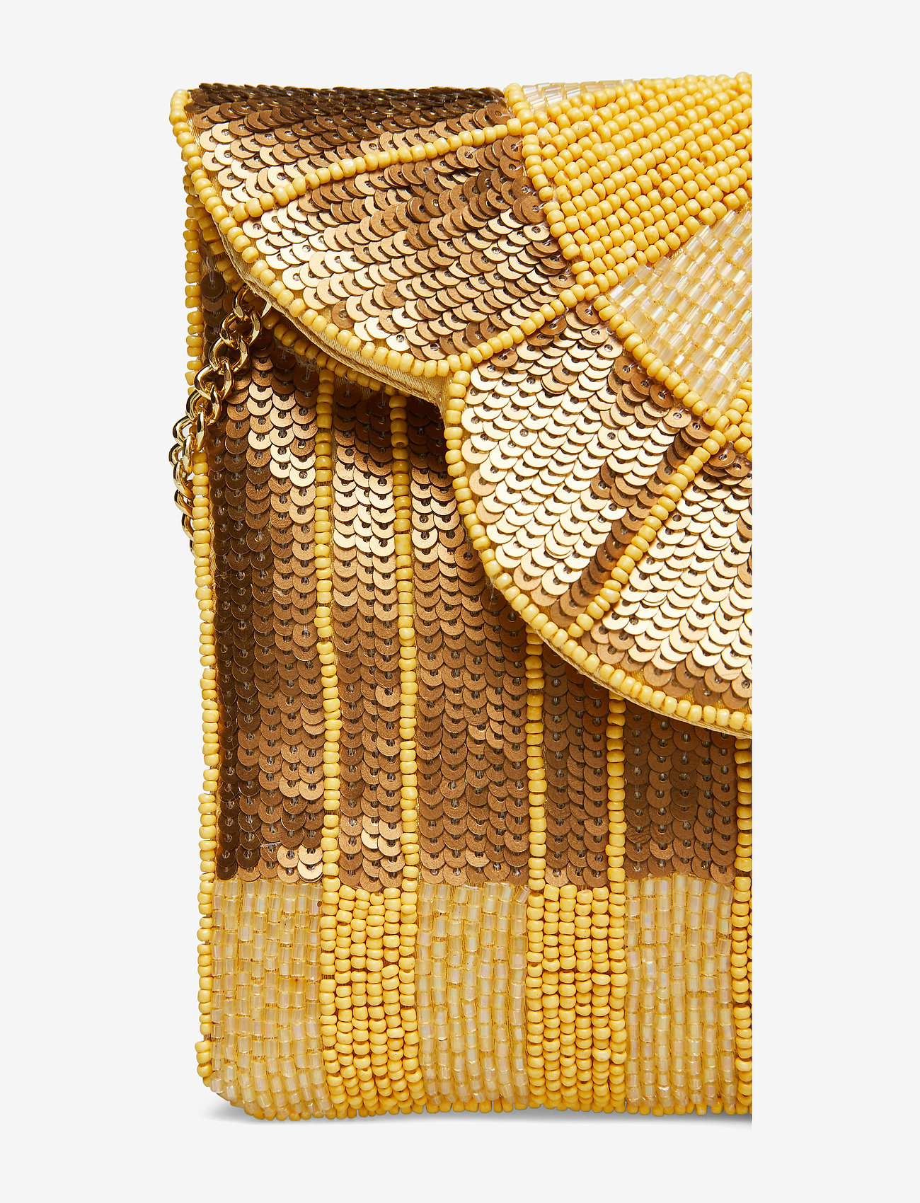 PIPOL'S BAZAAR - Queenly Beaded Clutch - yellow - 4