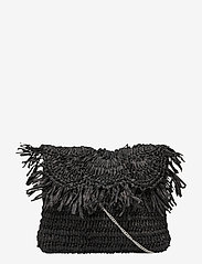 Pipol's Bazaar - Cultura Straw Clutch Black - vakarėlių drabužiai išparduotuvių kainomis - black - 0