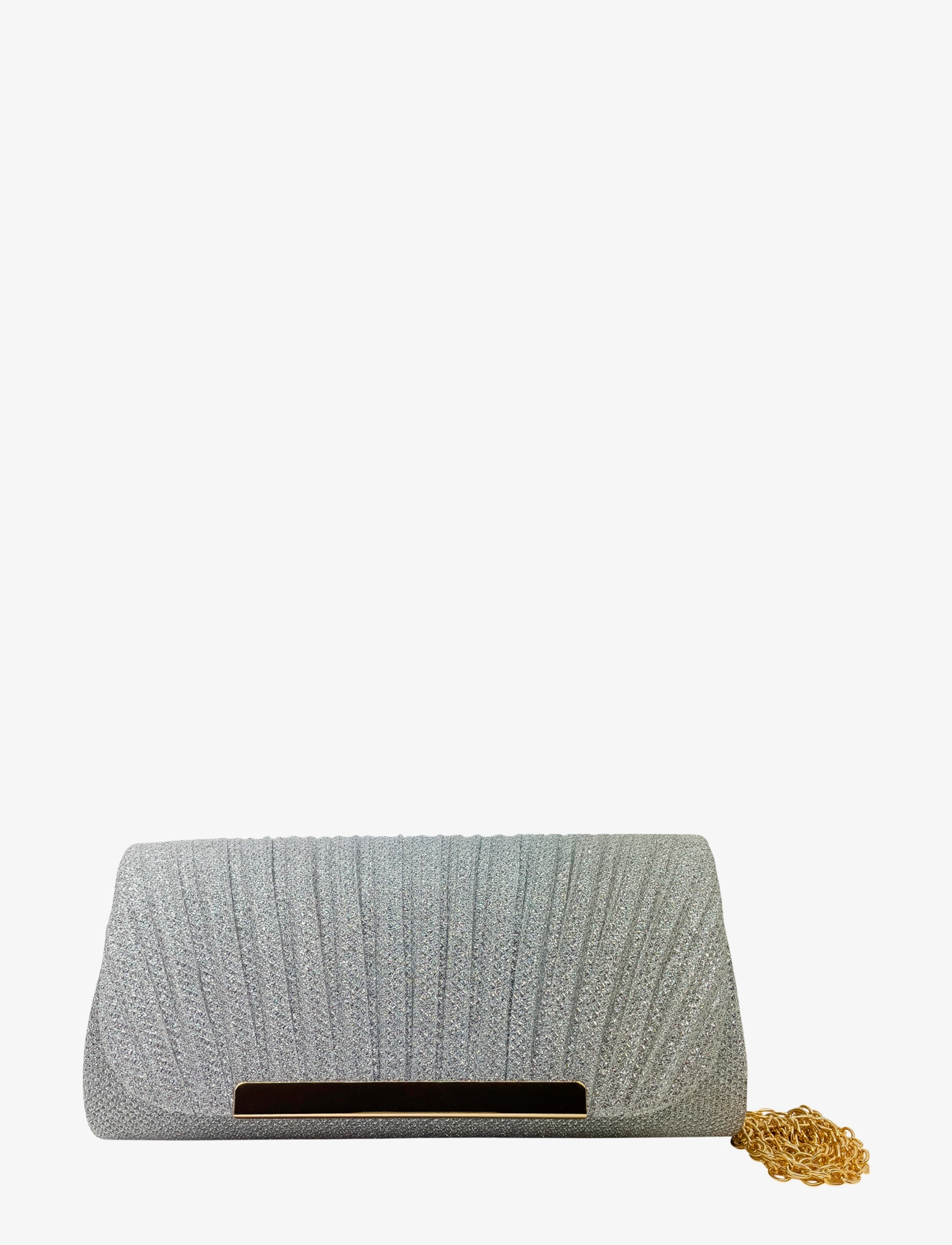 Delia Clutch Silver - SILVER