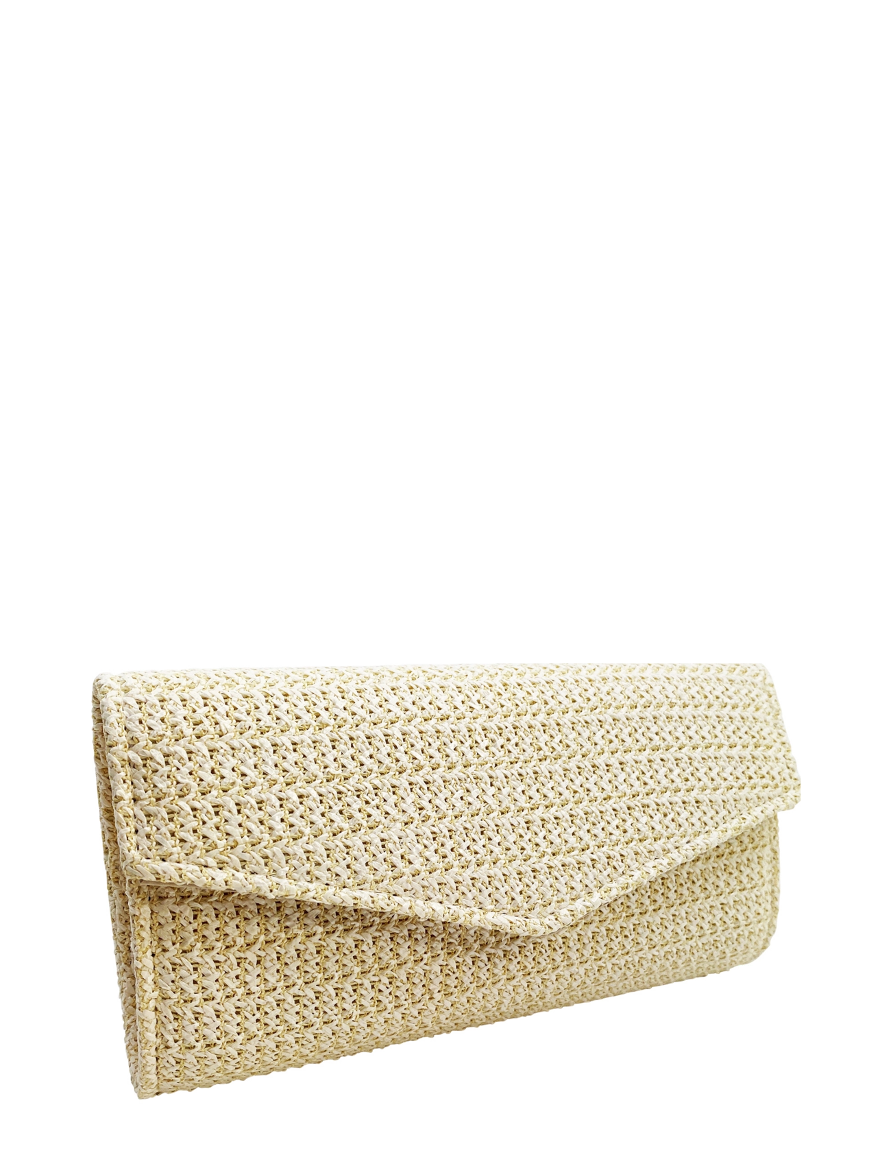 Pipol's Bazaar - Nathalie Straw Clutch Natur - white - 1