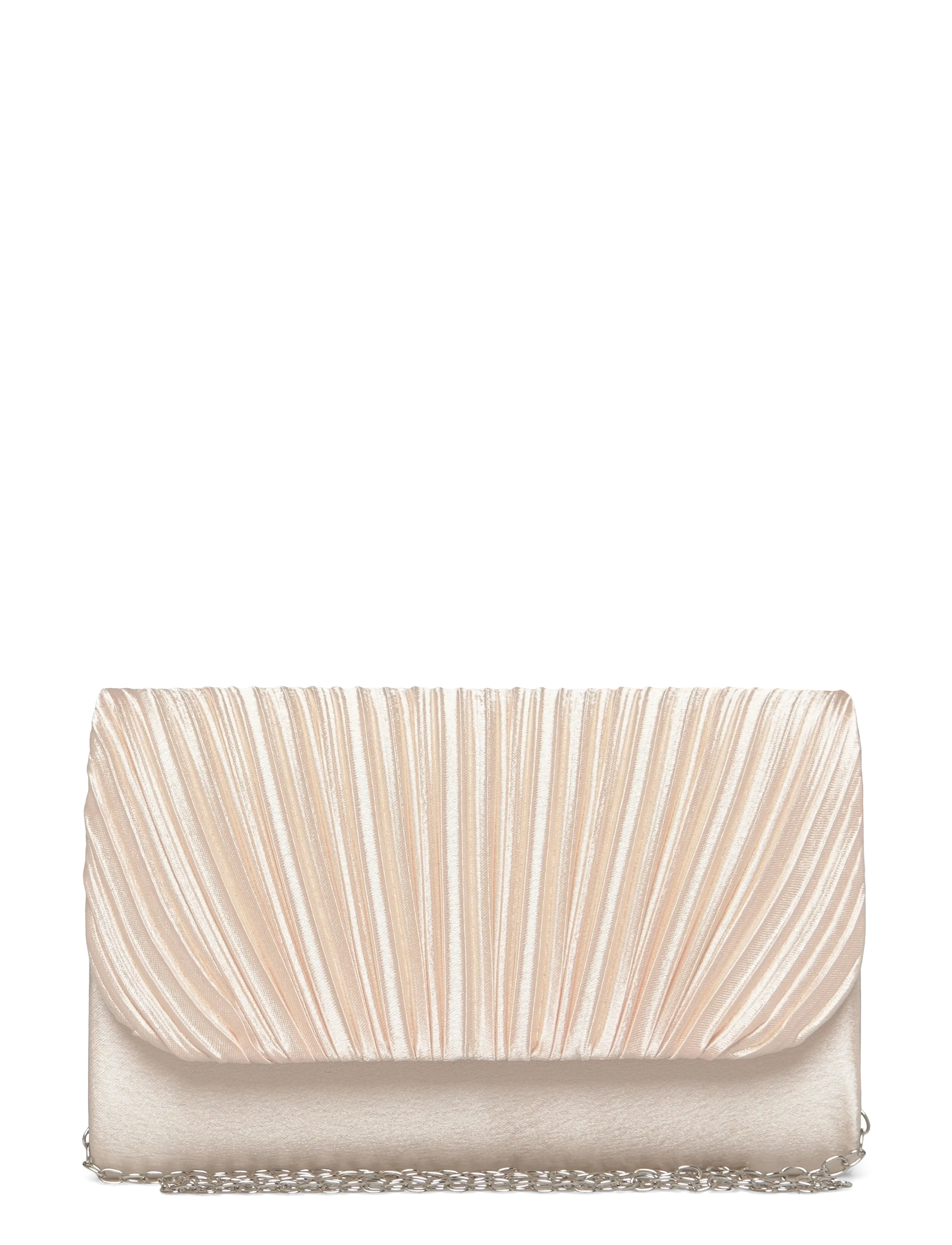 Pipol's Bazaar Grand Clutch Champagne - Inspiratsioon - BEIGE / gold