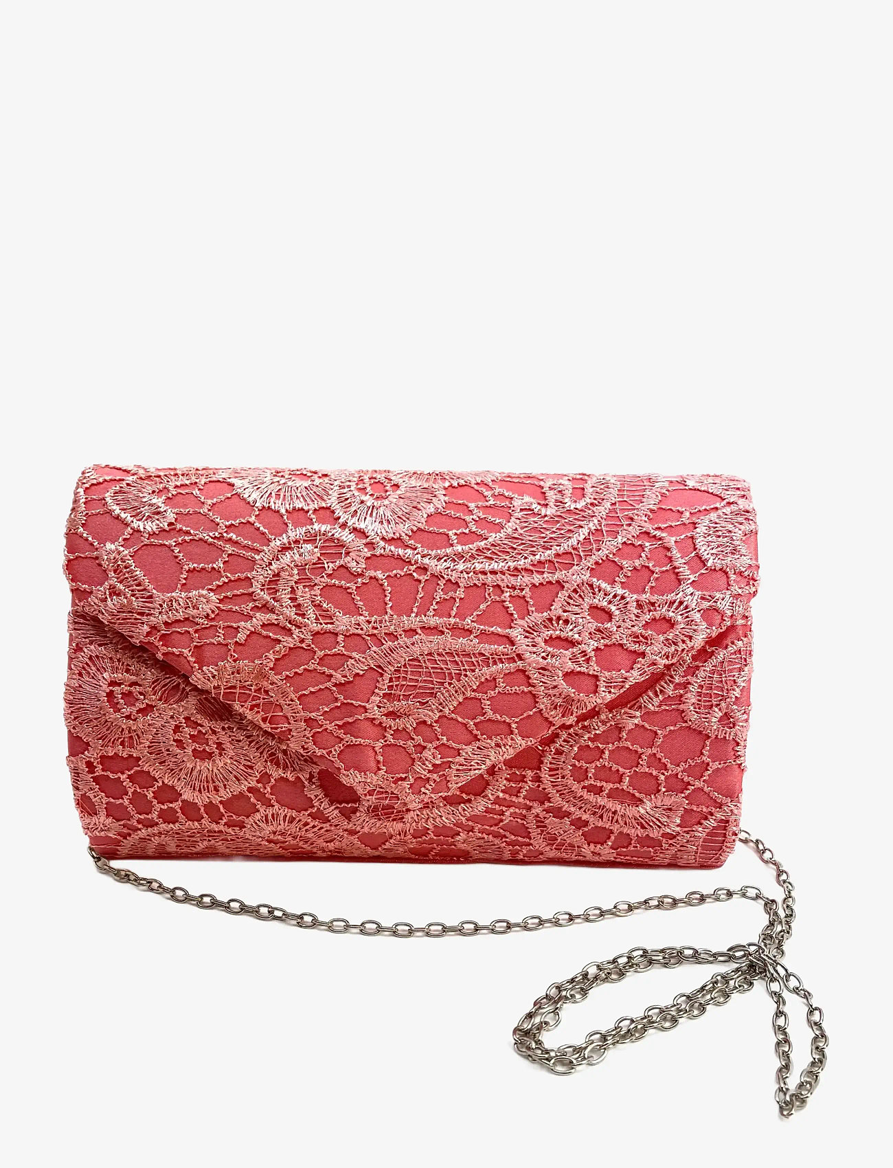 Pipol's Bazaar - Laila Lace Clutch Pink - speciella tillfällen - pink - 0