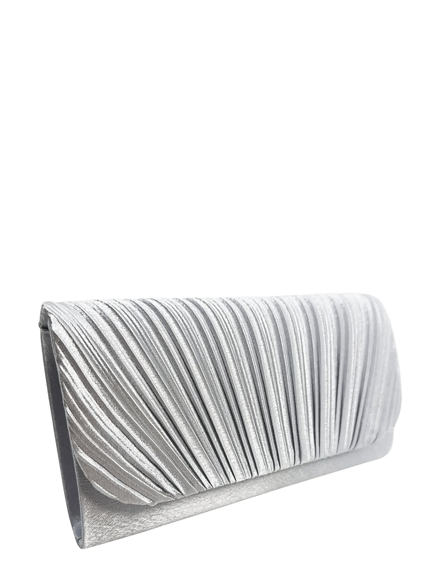 Pipol's Bazaar - Grand Clutch Silver - crossbody bags - silver - 0