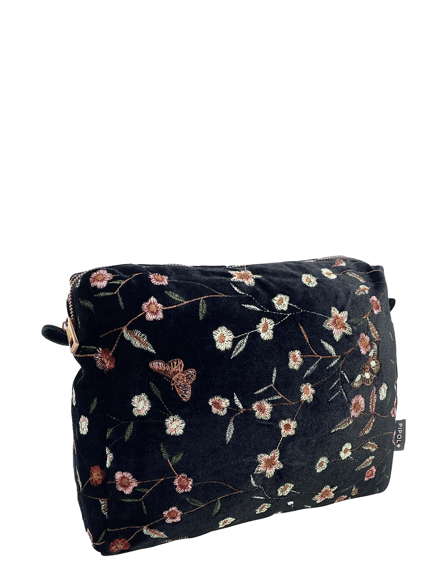 Pipol's Bazaar - Garden Velvet Big Cosmetic Black - makeup - black - 0