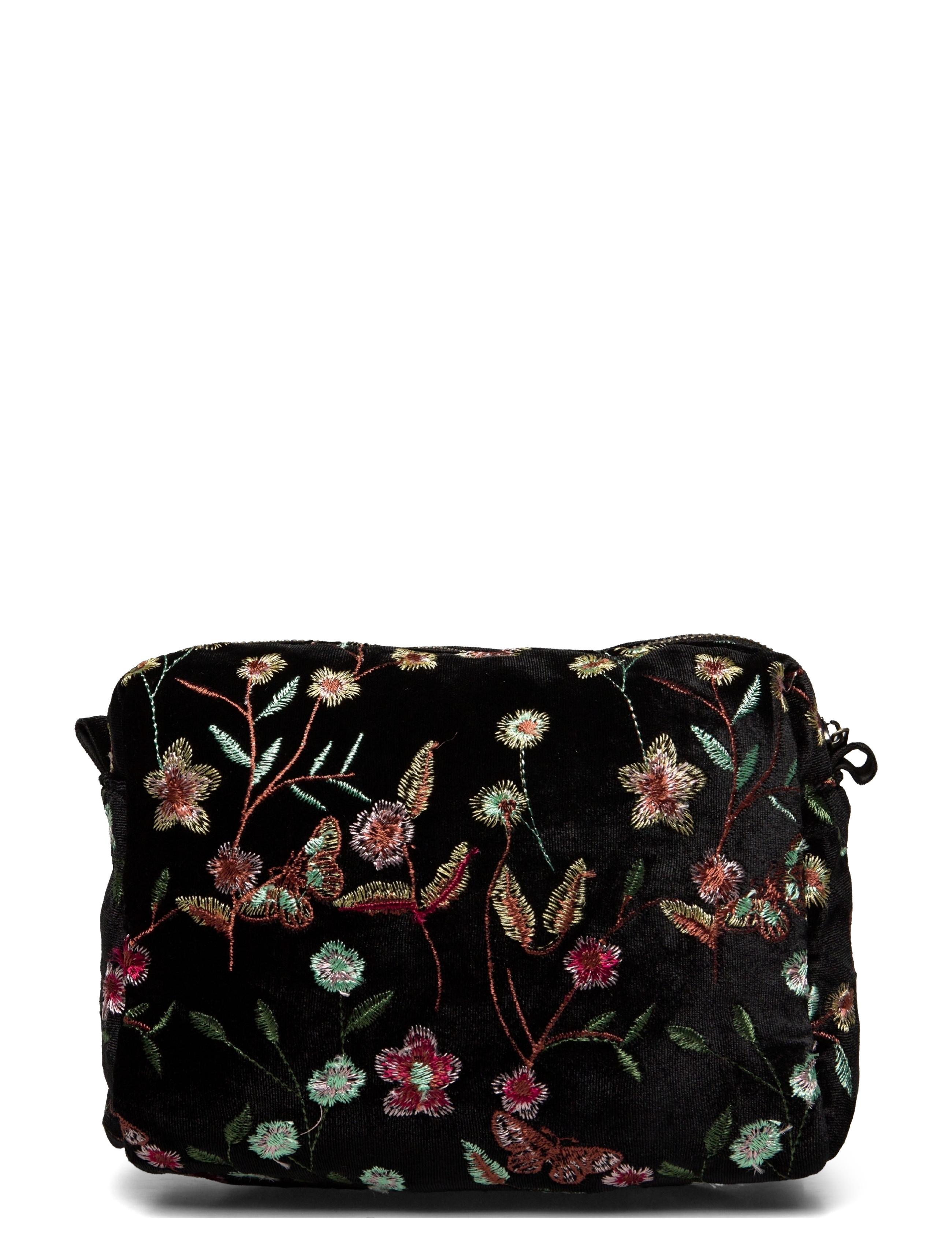 Pipol's Bazaar - Garden Velvet Medium Cosmetic Black - toilettasker - multi - 1