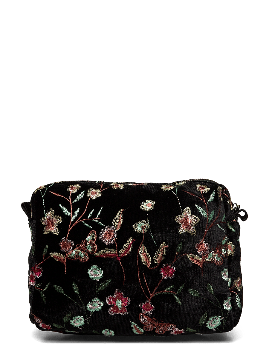 Pipol's Bazaar - Garden Velvet Medium Cosmetic Black - toilettasker - multi - 1