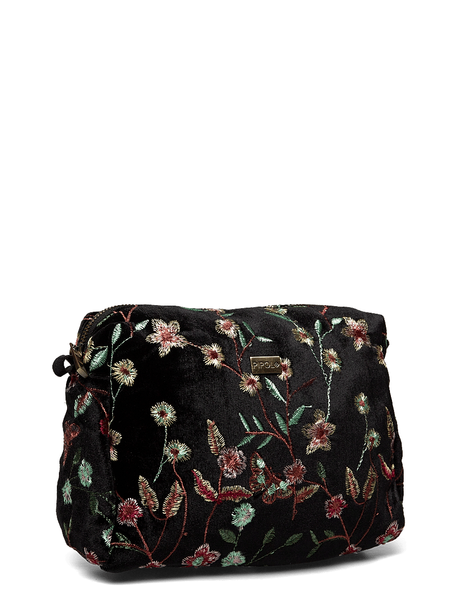 Pipol's Bazaar - Garden Velvet Medium Cosmetic Black - toilettasker - multi - 2