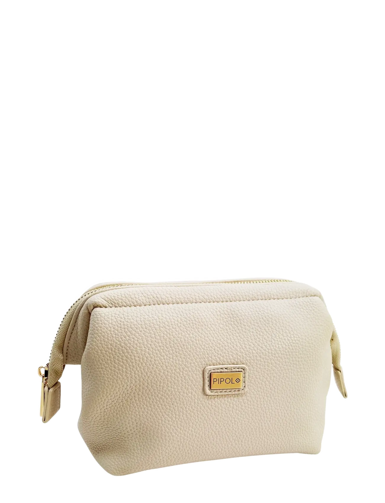 Pipol's Bazaar Frame Cosmetic Small, One Size, Makeup, Beige - Makeup Bags, Frauen