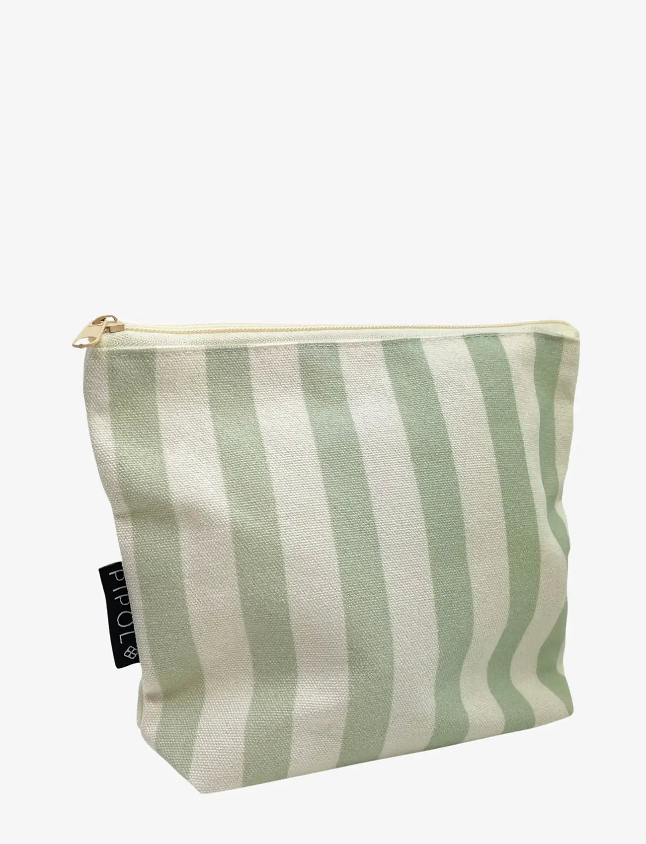 Pipol's Bazaar - Maxime Cosmetic Bag Stripe - makeup - turq - 0