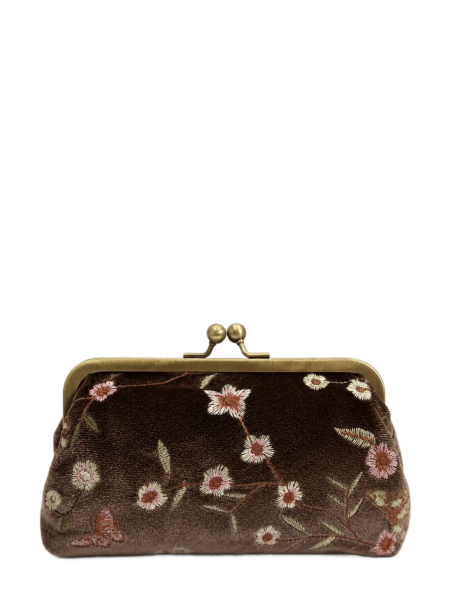 Pipol's Bazaar - Garden Velvet Frame Cosmetic Brown - makeup - brown - 1