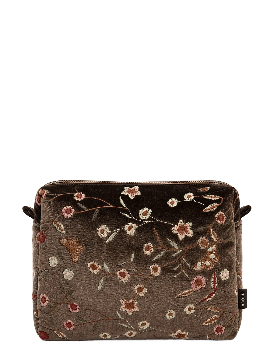 Pipol's Bazaar - Garden Velvet Big Cosmetic Brown - makeup - brown - 0
