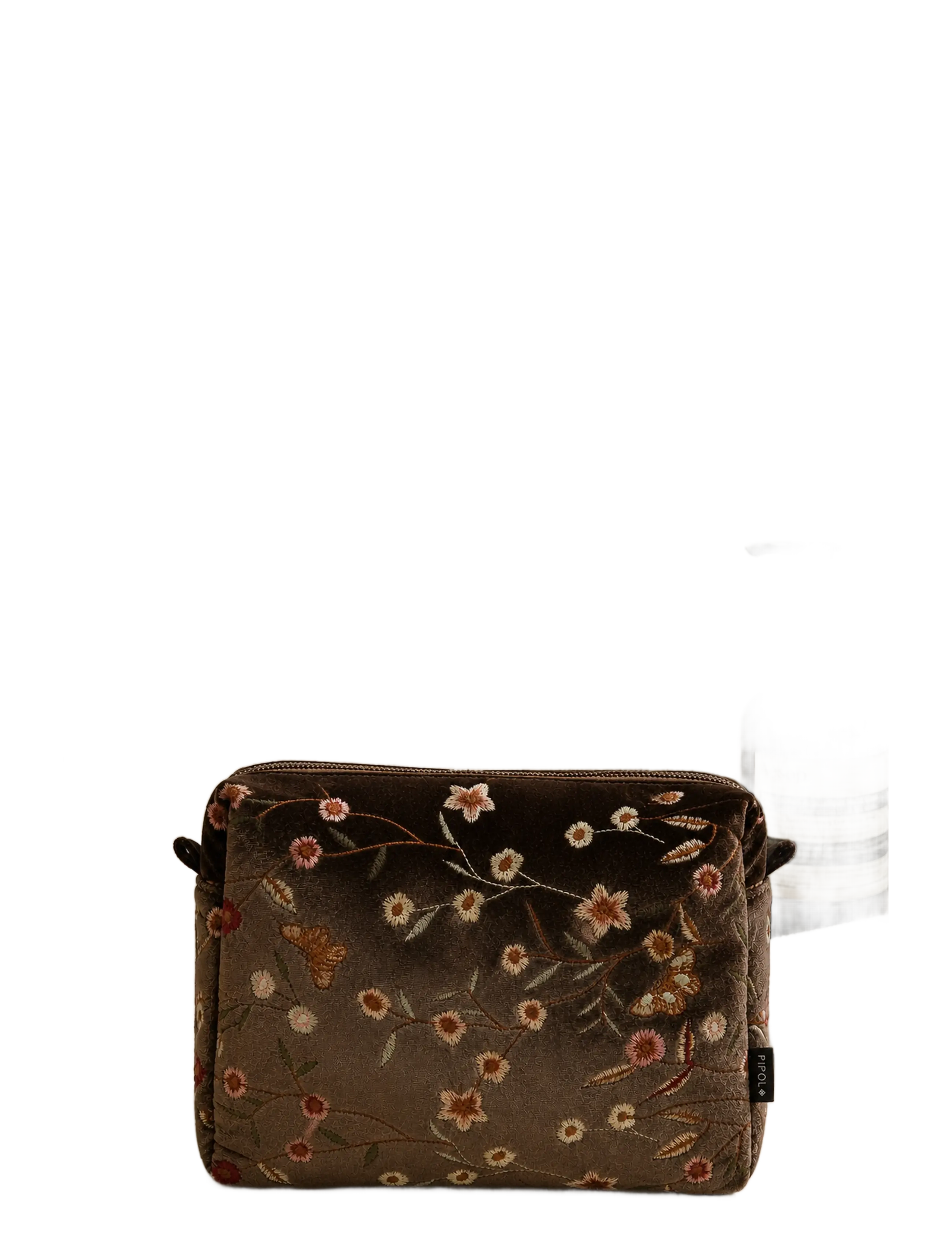 Pipol's Bazaar - Garden Velvet Big Cosmetic Brown - makeup - brown - 1