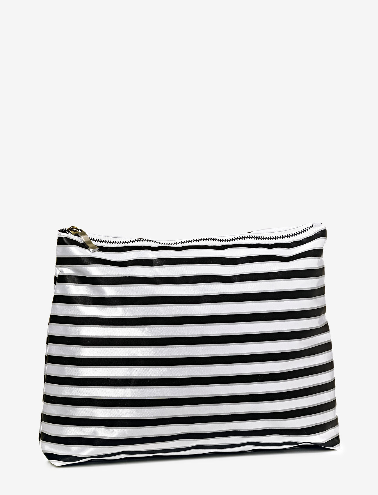 Pipol's Bazaar - Stripes Cosmetic Big - black white - 0