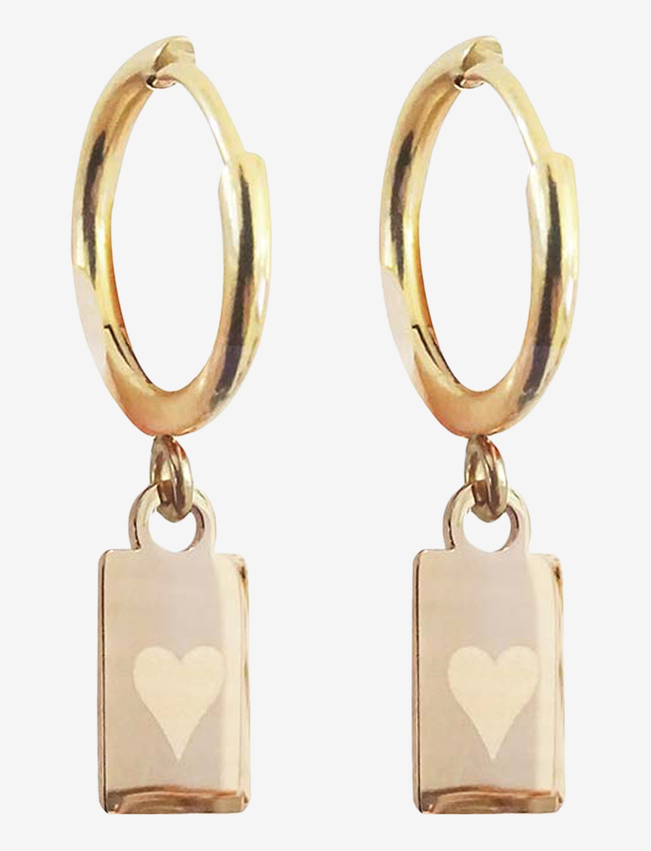 PIPOL'S BAZAAR - Love Tag Ear Gold - gold - 0