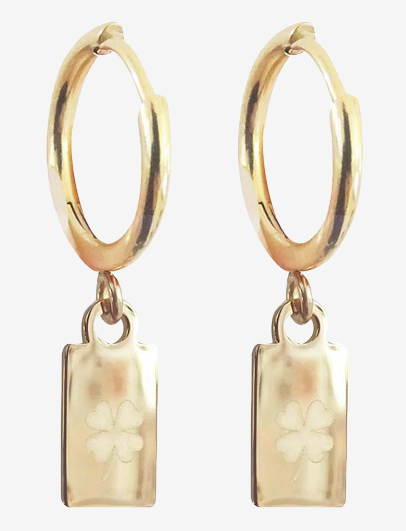 PIPOL'S BAZAAR - Lucky Tag Ear Gold - gold - 0
