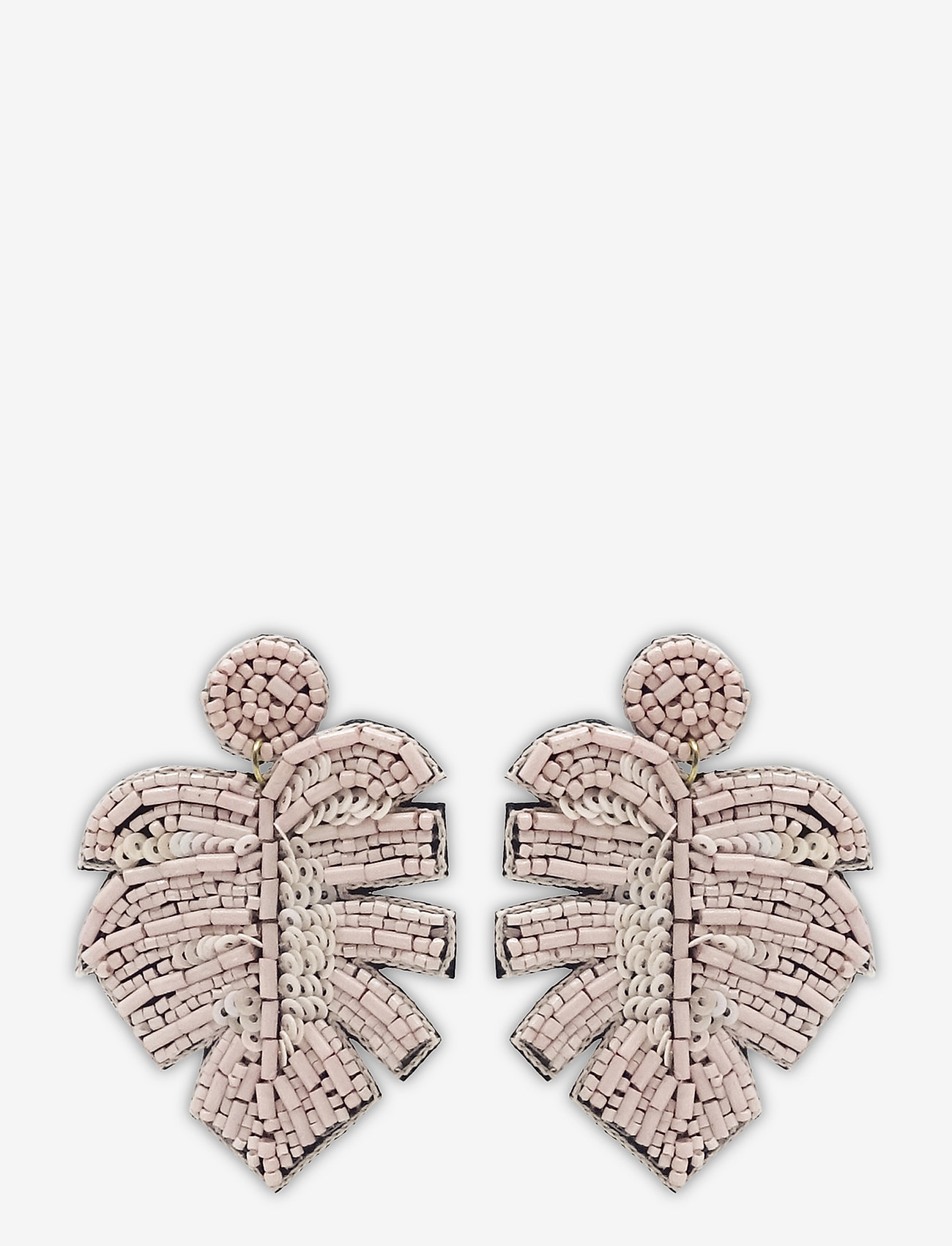 PIPOL'S BAZAAR - Leafer Earring - pink - 0