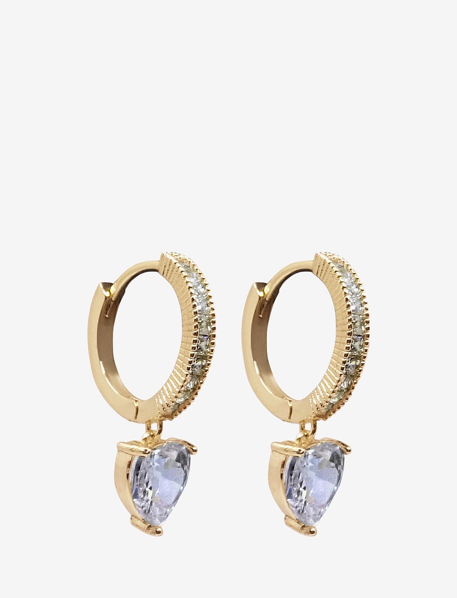 Pipol's Bazaar - Amore Med Ear Golden Clear - ohrhänger - gold - 0