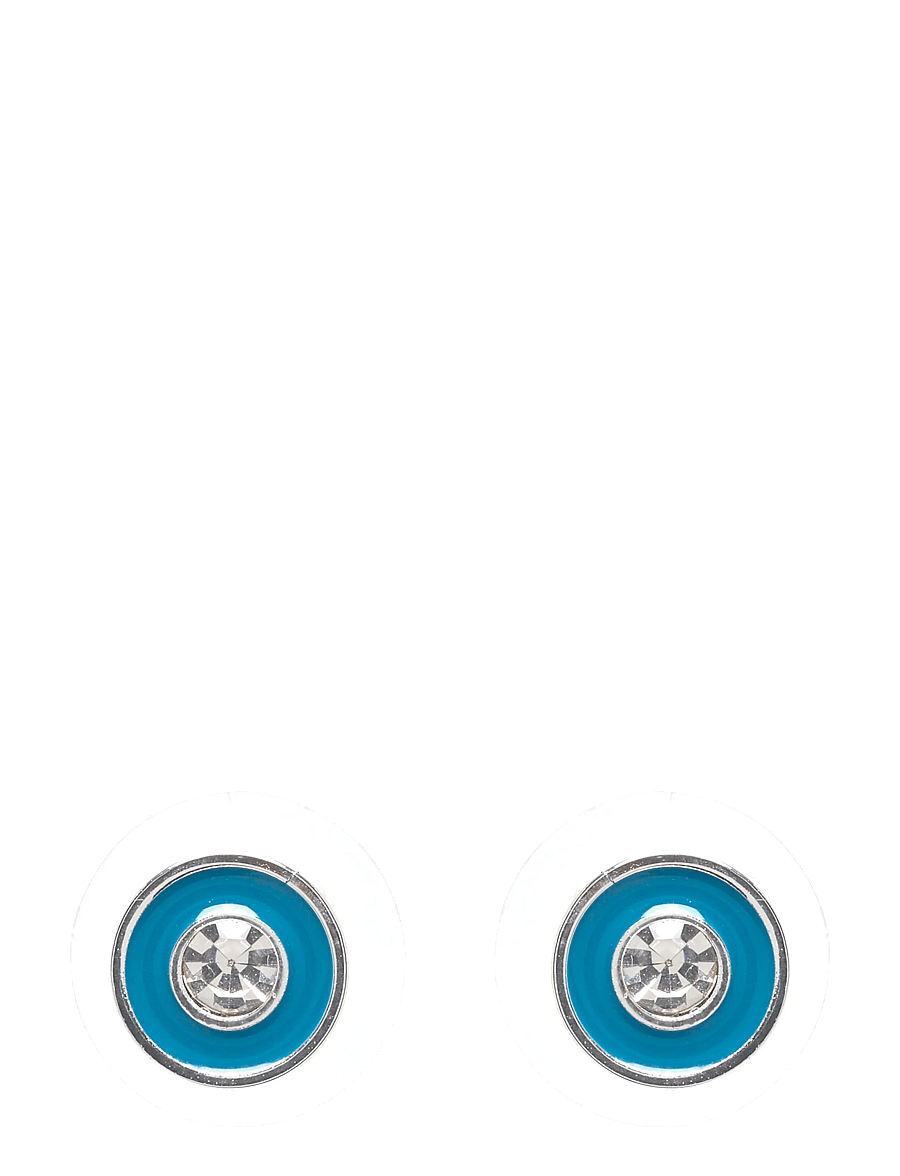 Pipol's Bazaar - Enya Stud Earring Silvery Blue - stud earrings - blue - 0