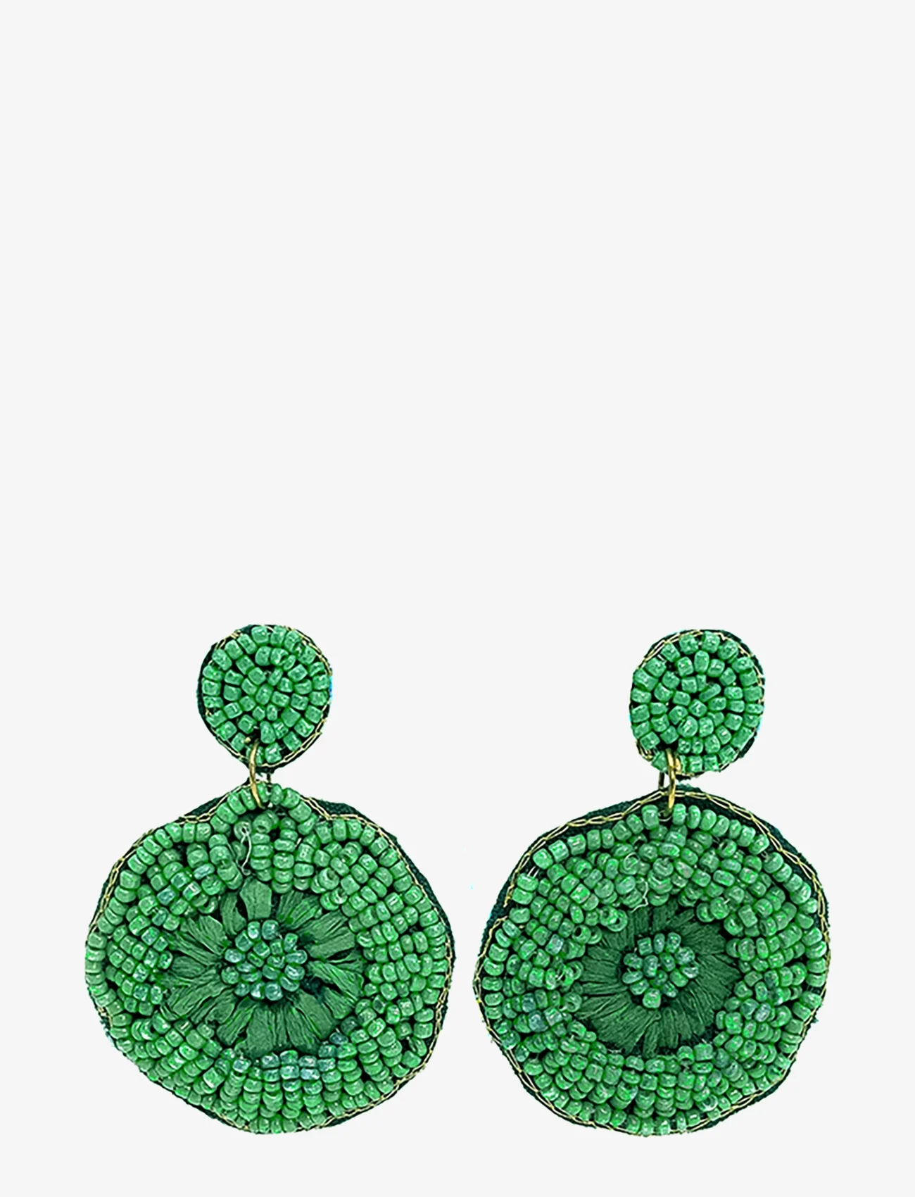 Pipol's Bazaar - Pequina Ear - rippuvad kõrvarõngad - green - 0