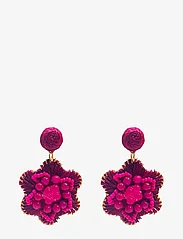 Pipol's Bazaar - Flores Ear - pendant earrings - purple - 0