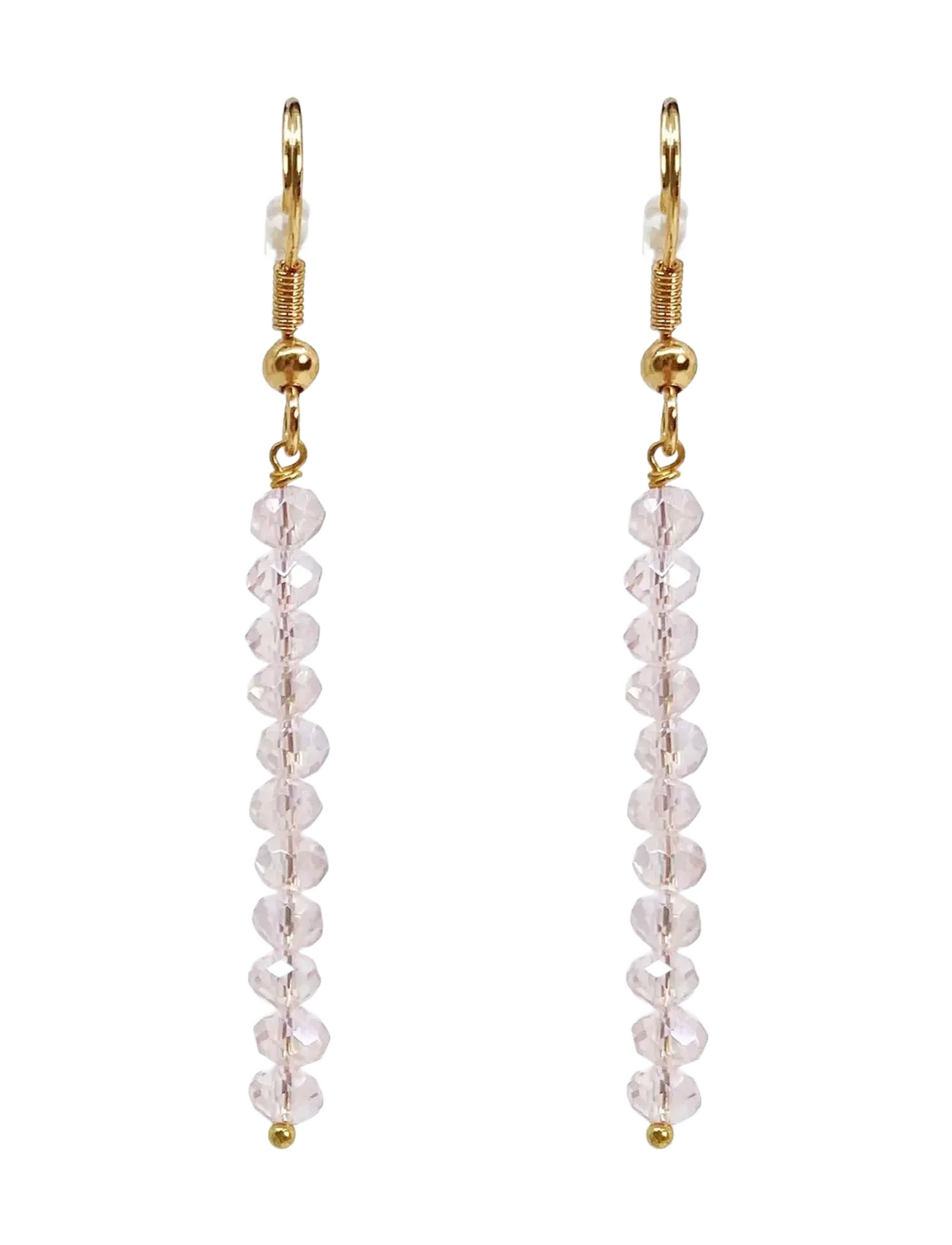 Pipol's Bazaar Miranda String Ear Pale Champagne - Echtschmuck - PINK / gold