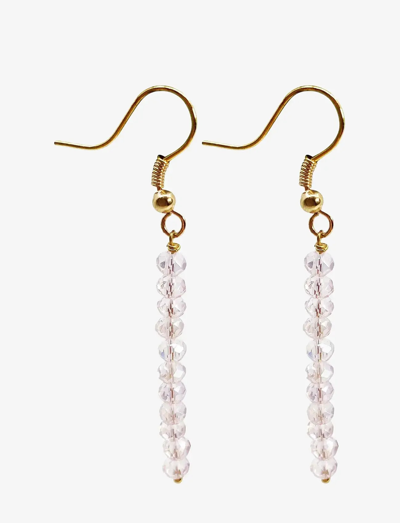 Pipol's Bazaar - Miranda String Ear Pale Champagne - Øreringe med vedhæng - pink - 1