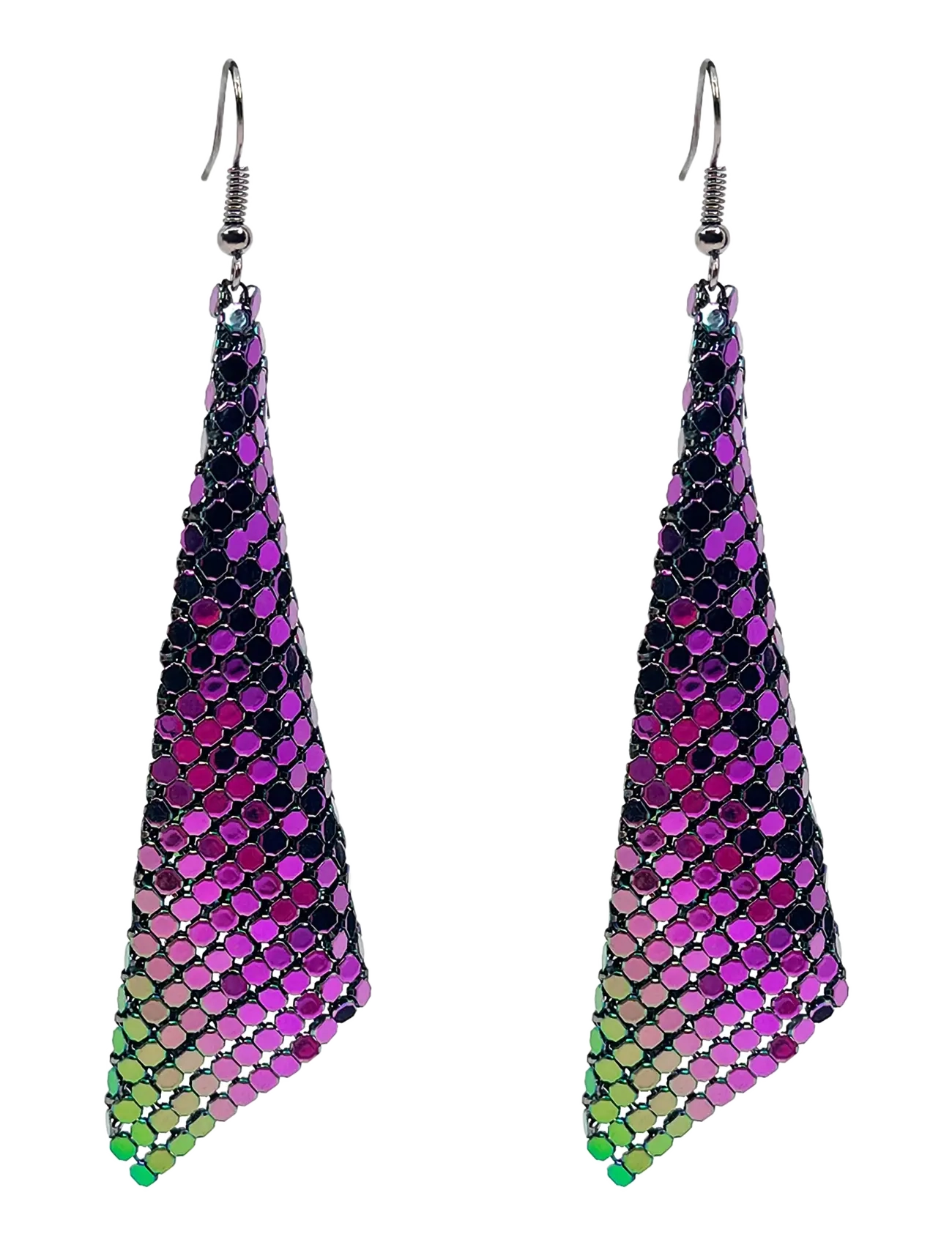 Pipol's Bazaar Disco Earring Purple - Accessories - PURPLE / purple