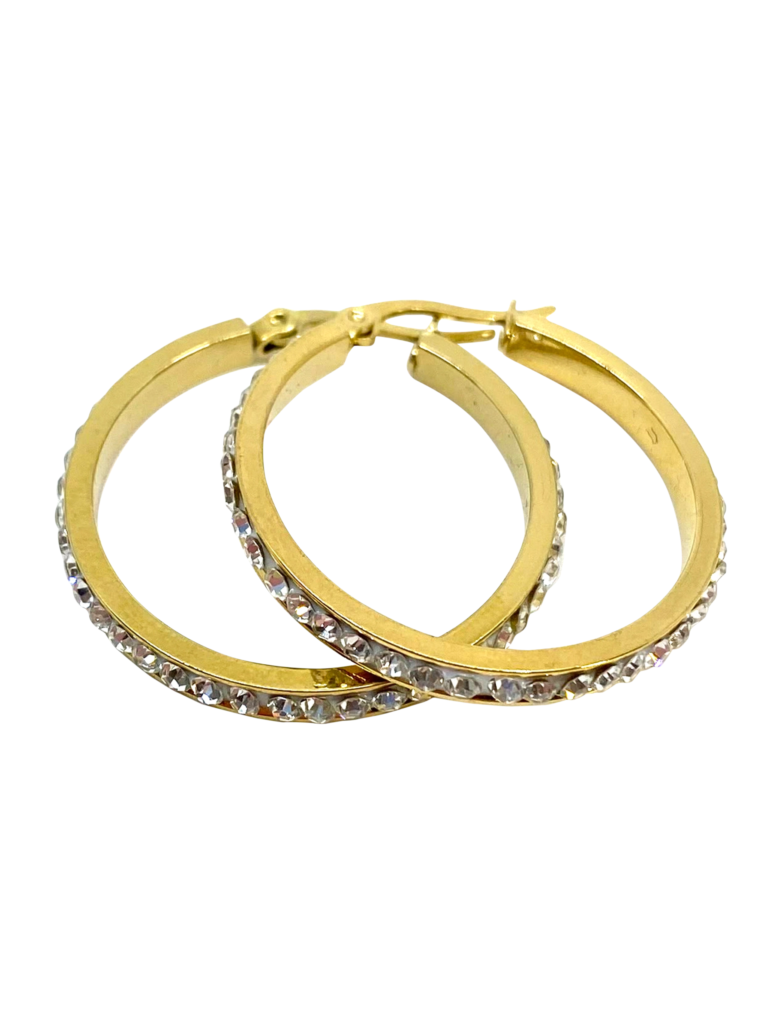 Pipol's Bazaar - Holly Hoop Med Clear Gold - gold - 1