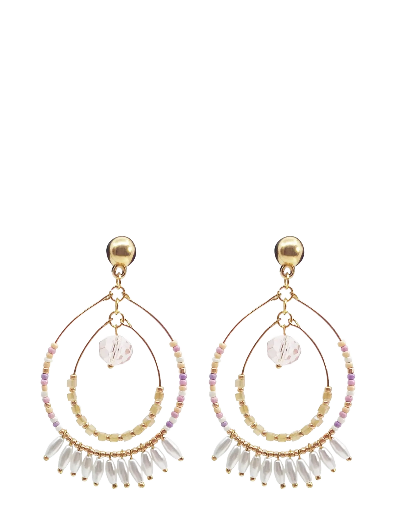 Pipol's Bazaar Mira Fiesta Ear Multi, One Size, Earrings, Mehrfarbig/gemustert - Pendants Frauen