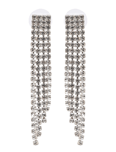 Pipol's Bazaar Chiara Ear Med Silver - Jewellery - SILVER / silver