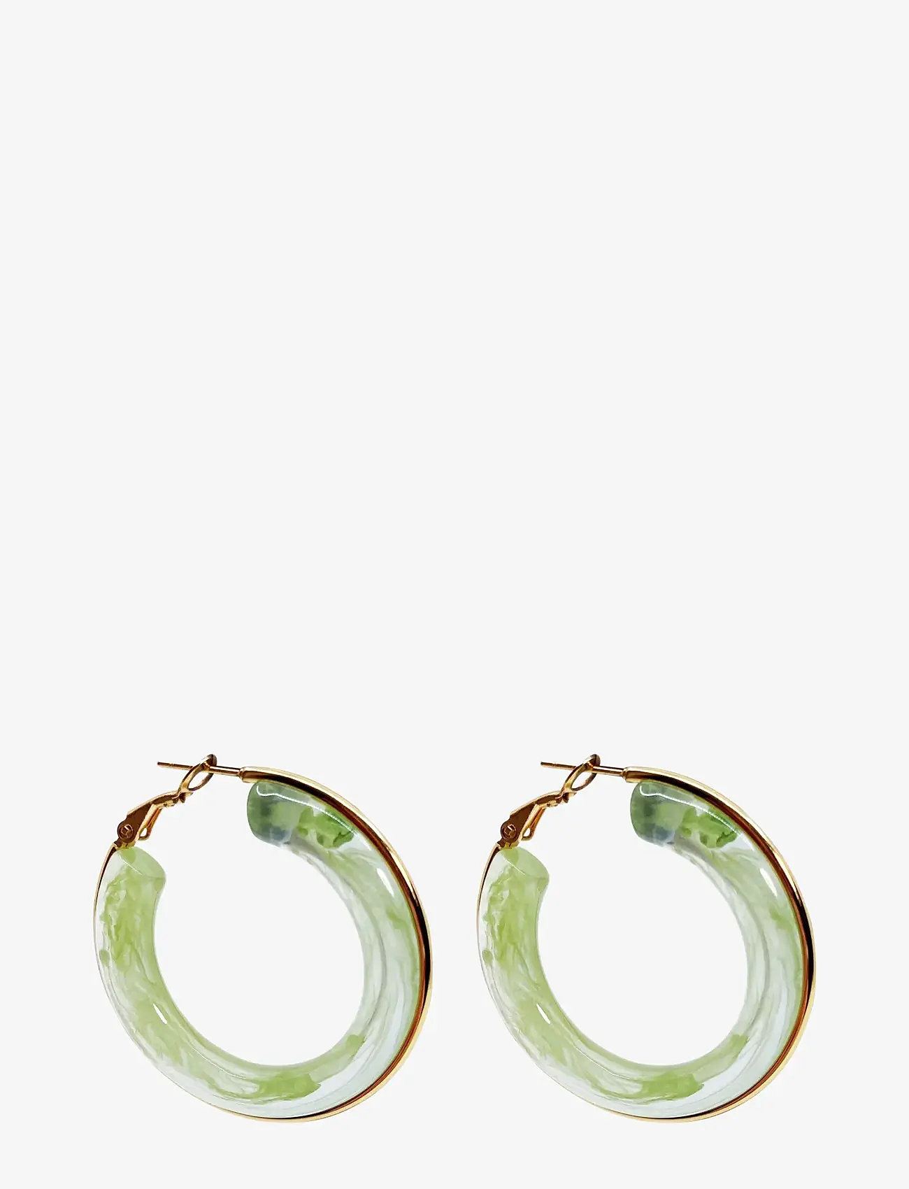 Pipol's Bazaar - Bahia Creoles Green - creoler & hoops - green - 1