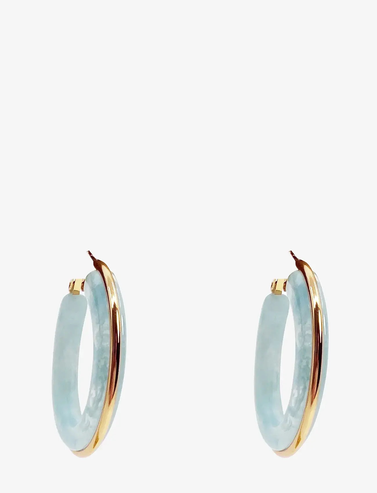 Pipol's Bazaar - Bahia Creoles Blue - hoops kõrvarõngad - blue - 0