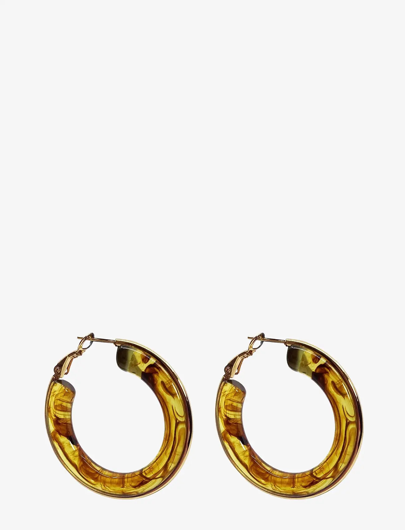 Pipol's Bazaar - Bahia Creoles Brown - hoops - brown - 1