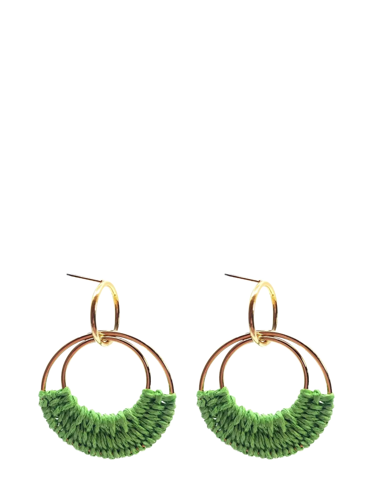 Pipol's Bazaar - Ibiza Ear Green - lanko formos auskarai - green - 1
