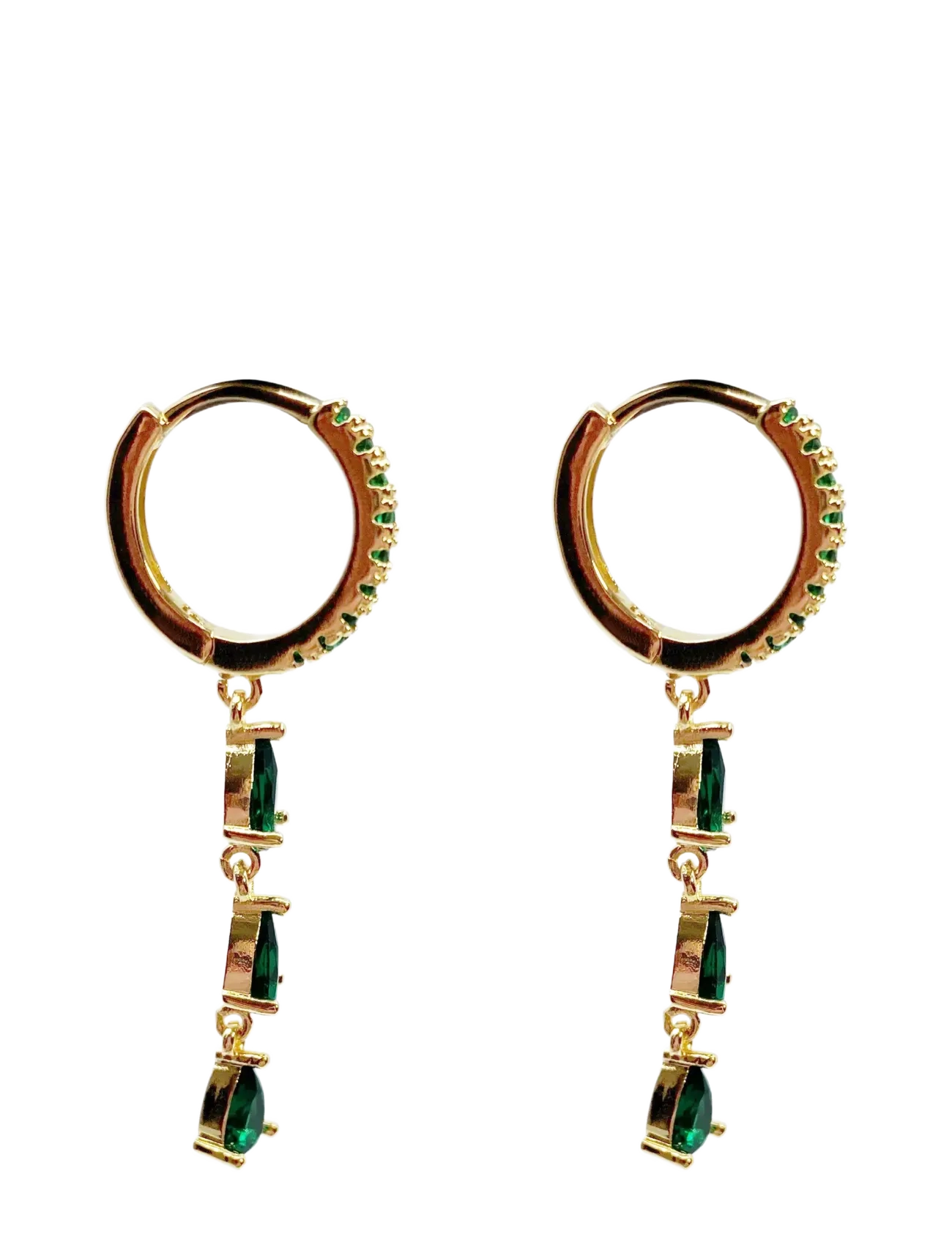 Pipol's Bazaar - Sandrine Tres Ear Gold Green - green - 1