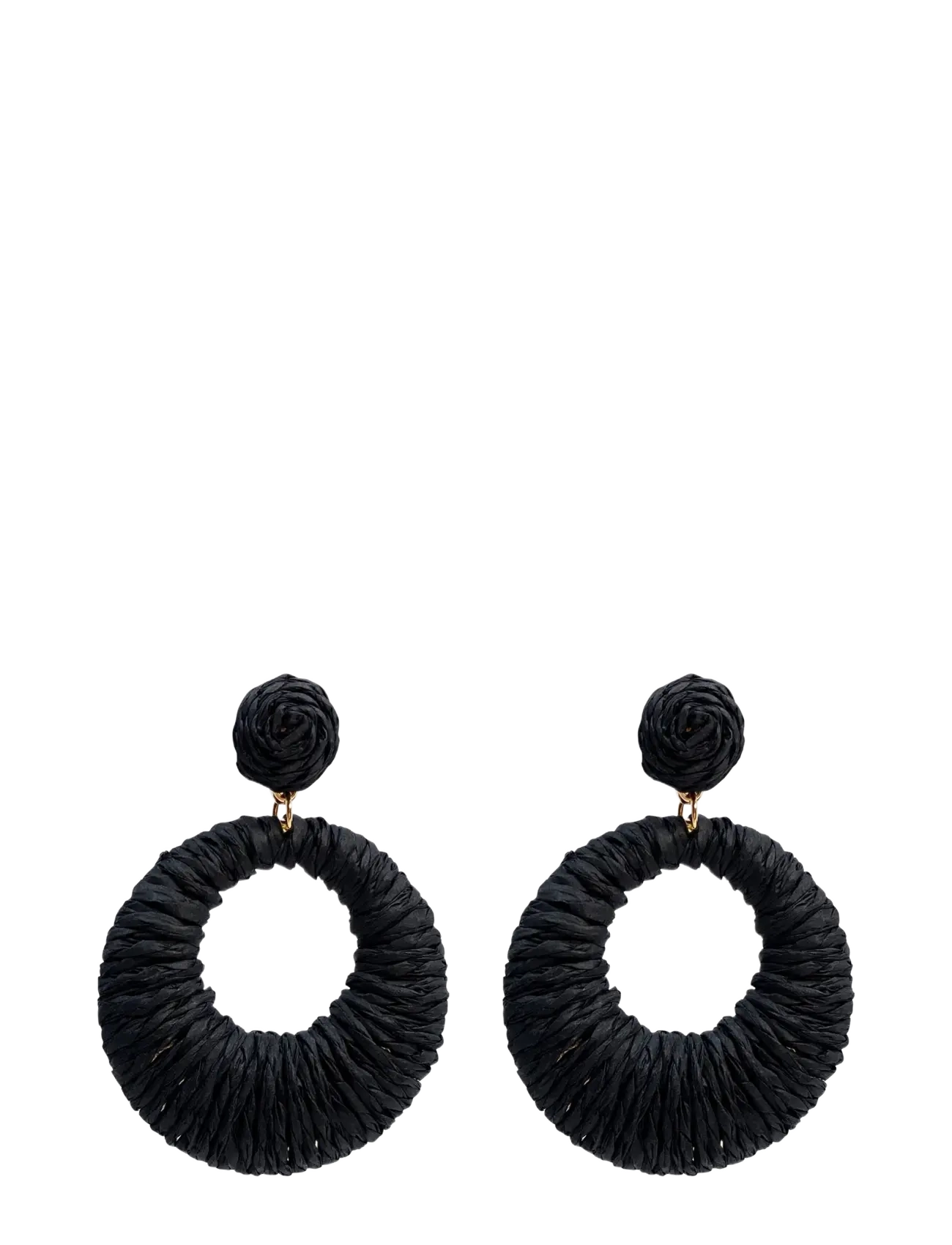 Pipol's Bazaar Mimou Ear Black, One Size, Black, Earrings > Statement Earrings, Dame