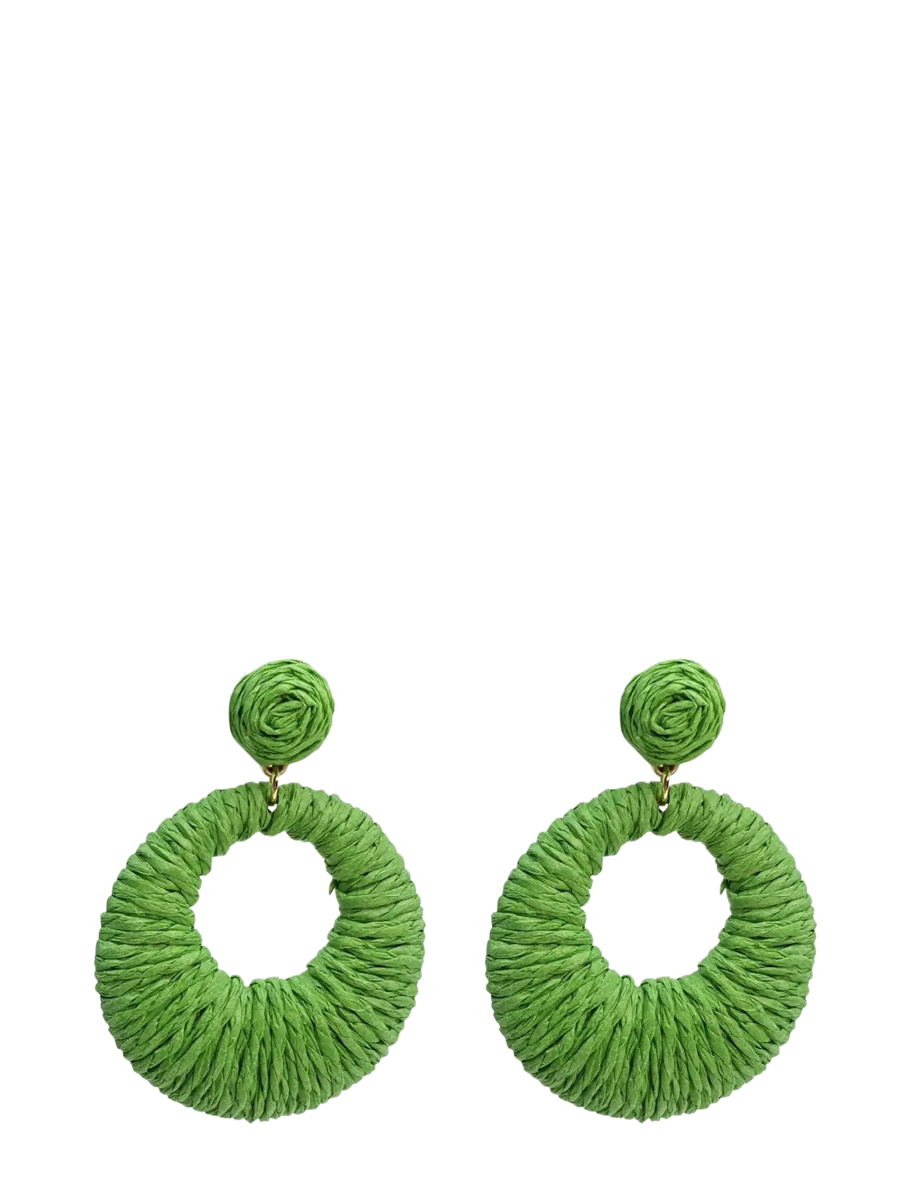 Pipol's Bazaar Mimou Ear Green, One Size, Green, Earrings > Statement Earrings, Dame