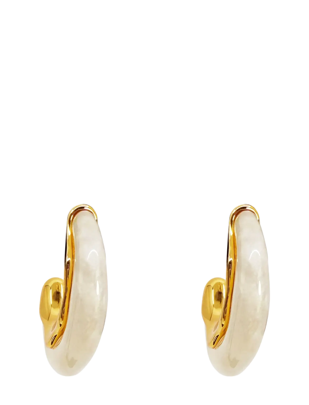 Pipol's Bazaar - Cora Ear White - statement kõrvarõngad - white - 1