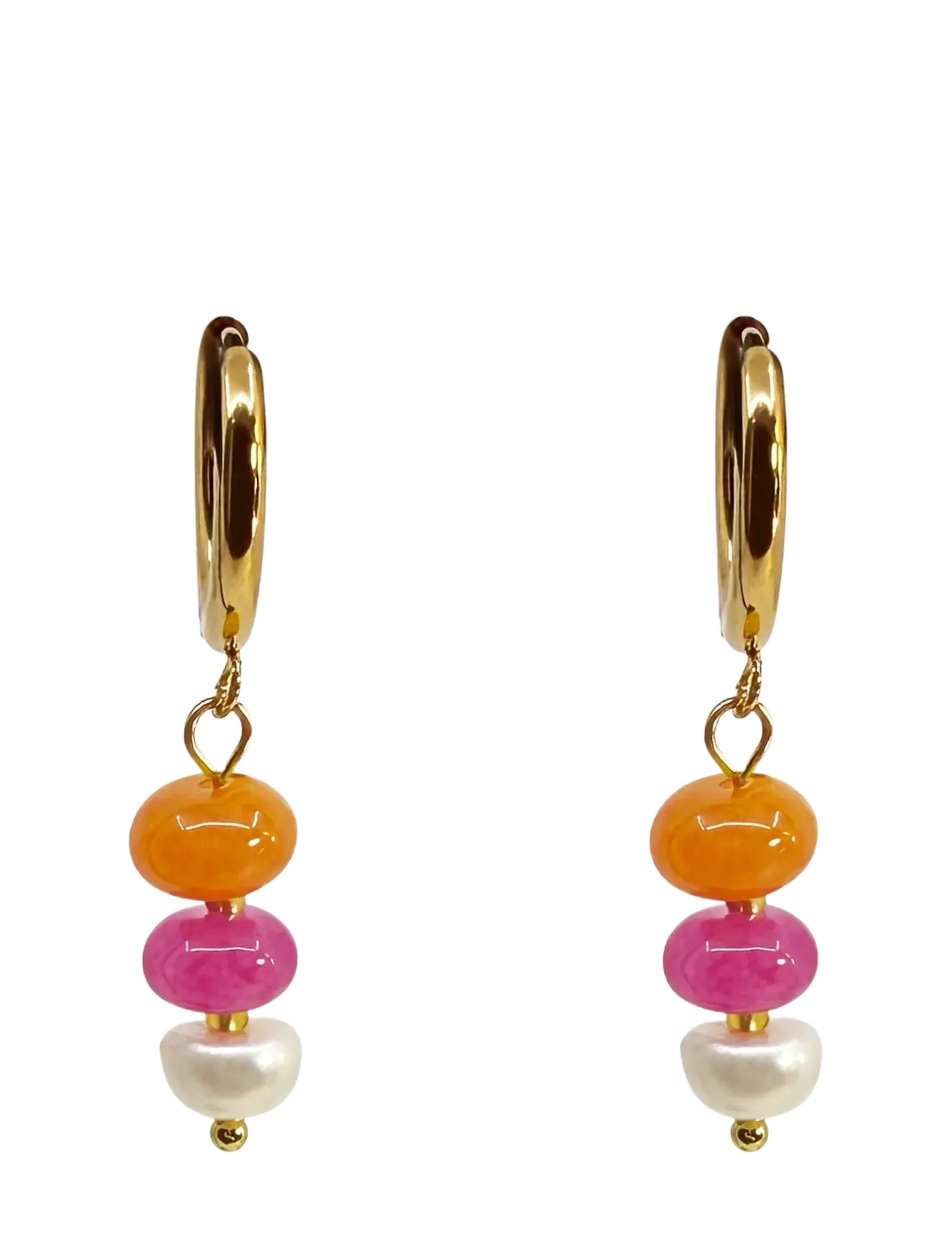 Pipol's Bazaar Sunny Santos Ear Fuschia - Ohrringe - PINK / pink/rose