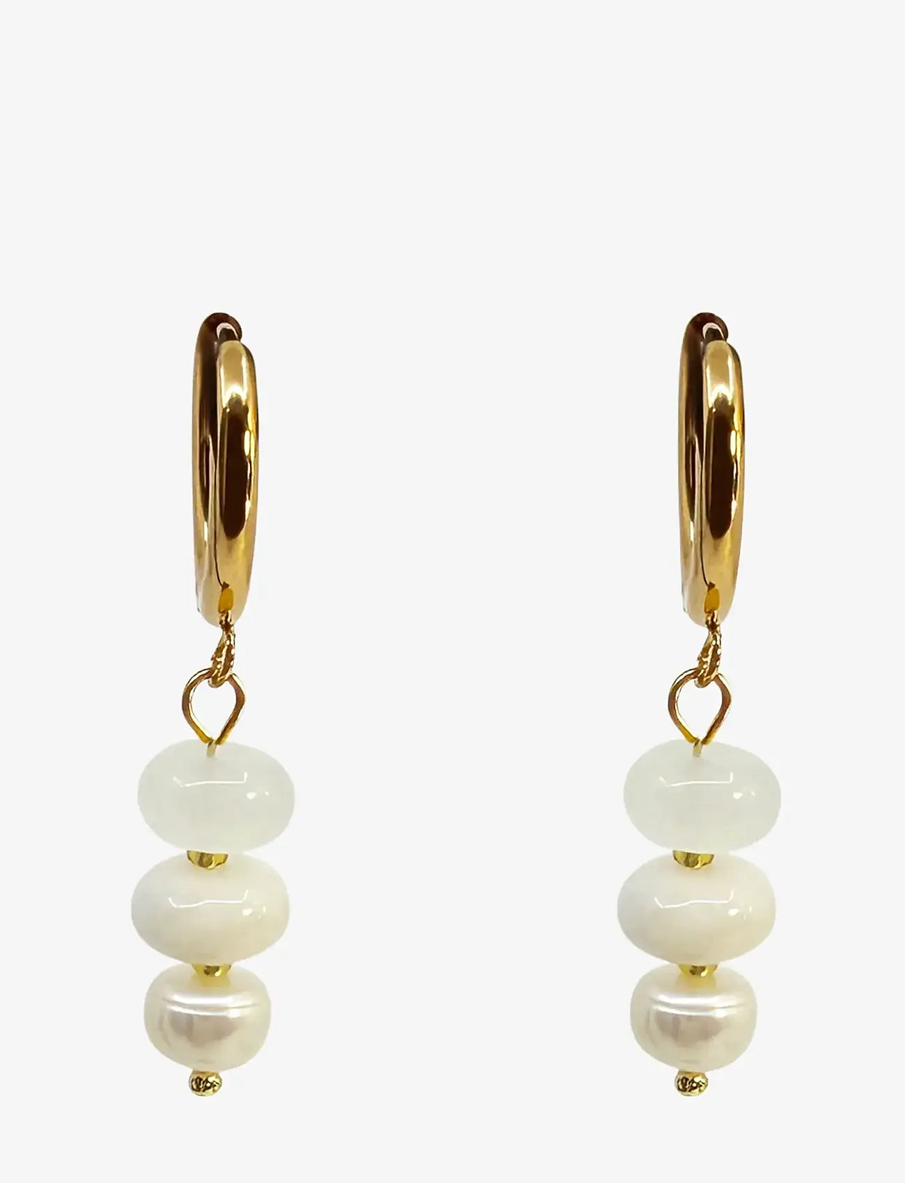 Pipol's Bazaar - Sunny Santos Ear Pearly - pearl earrings - white - 0