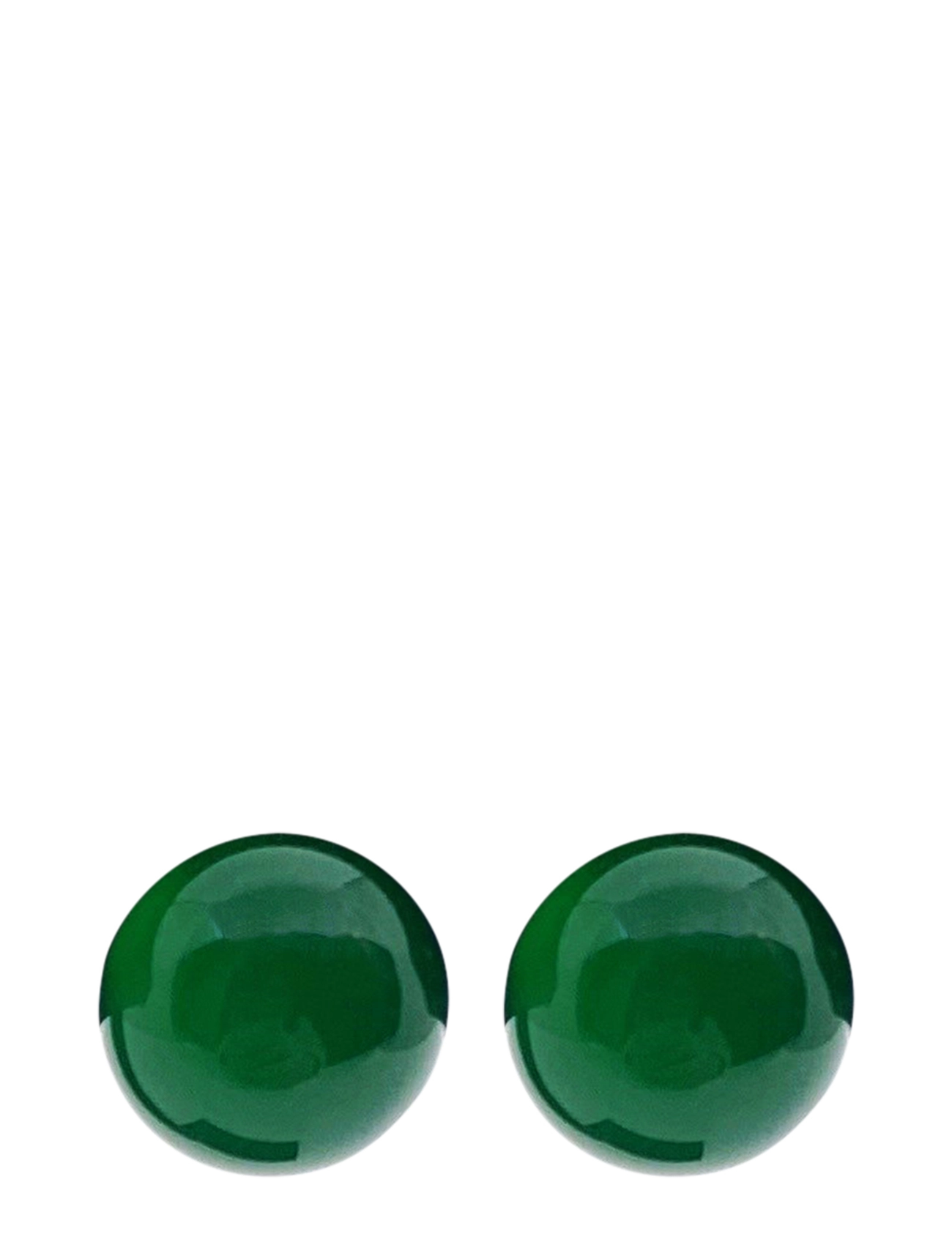 Pipol's Bazaar Malou Ear 10 mm Green Agate - Accessoires - GREEN / green