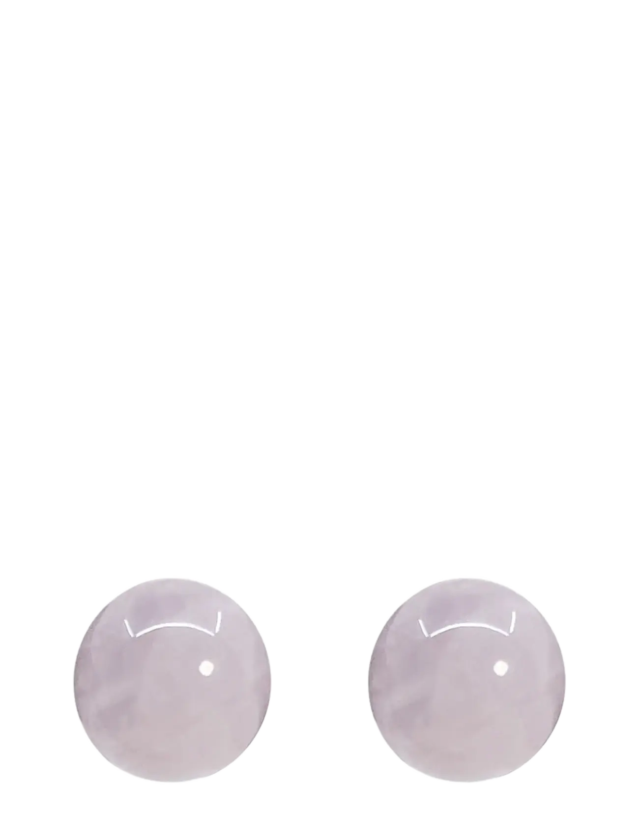 Pipol's Bazaar Malou Ear 10 Mm Pink Quartz, Kvinder, Sten Ørestikker, Pink, Str: ONE SIZE
