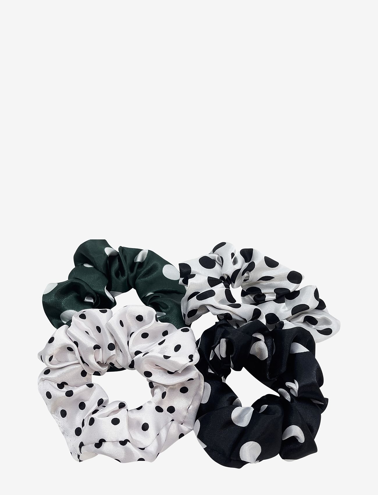 Pipol's Bazaar - Happy Dot Scrunchy Set - black - 0