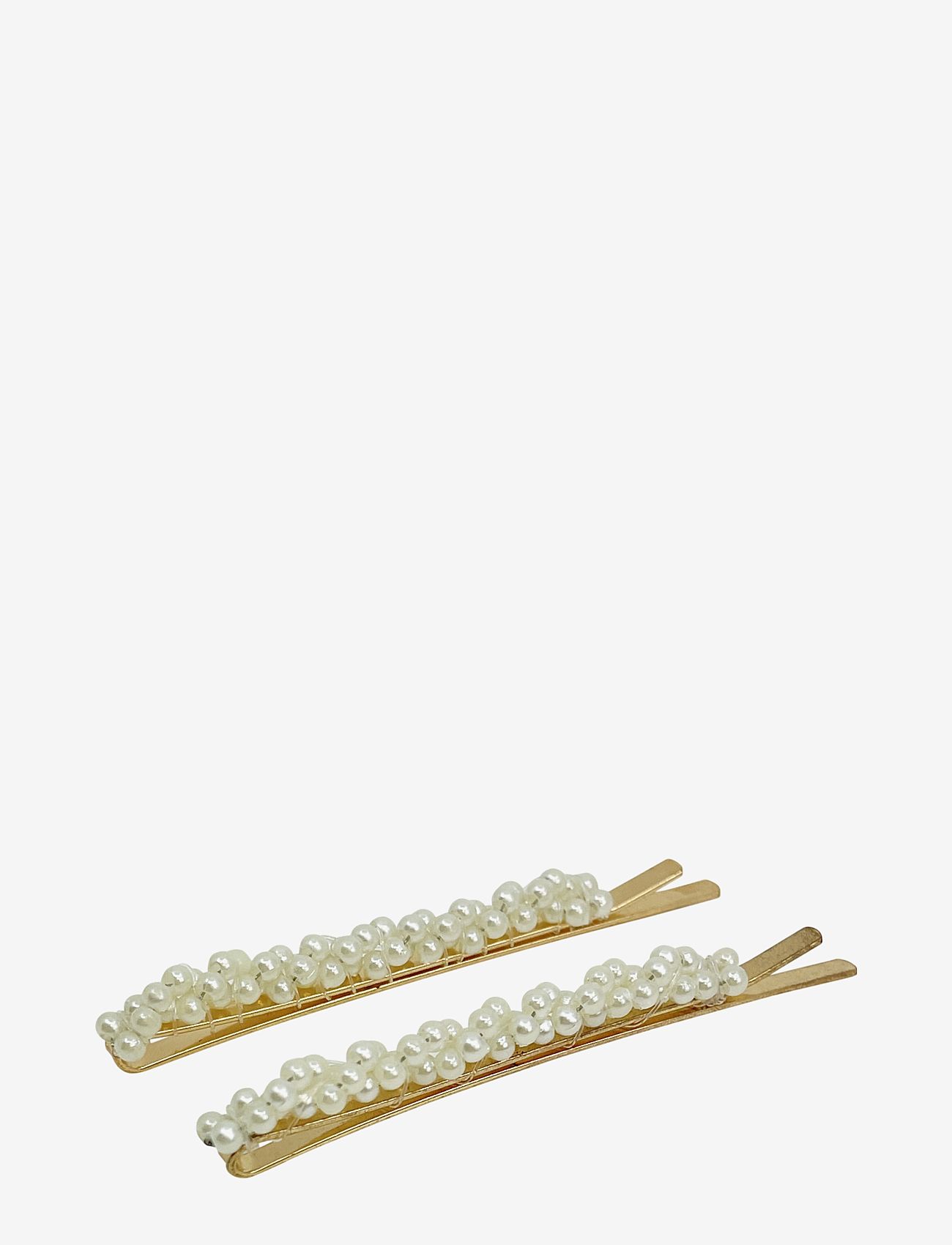 Pipol's Bazaar - Fiora Pearl Pins Gold 2pcs - lowest prices - white - 0