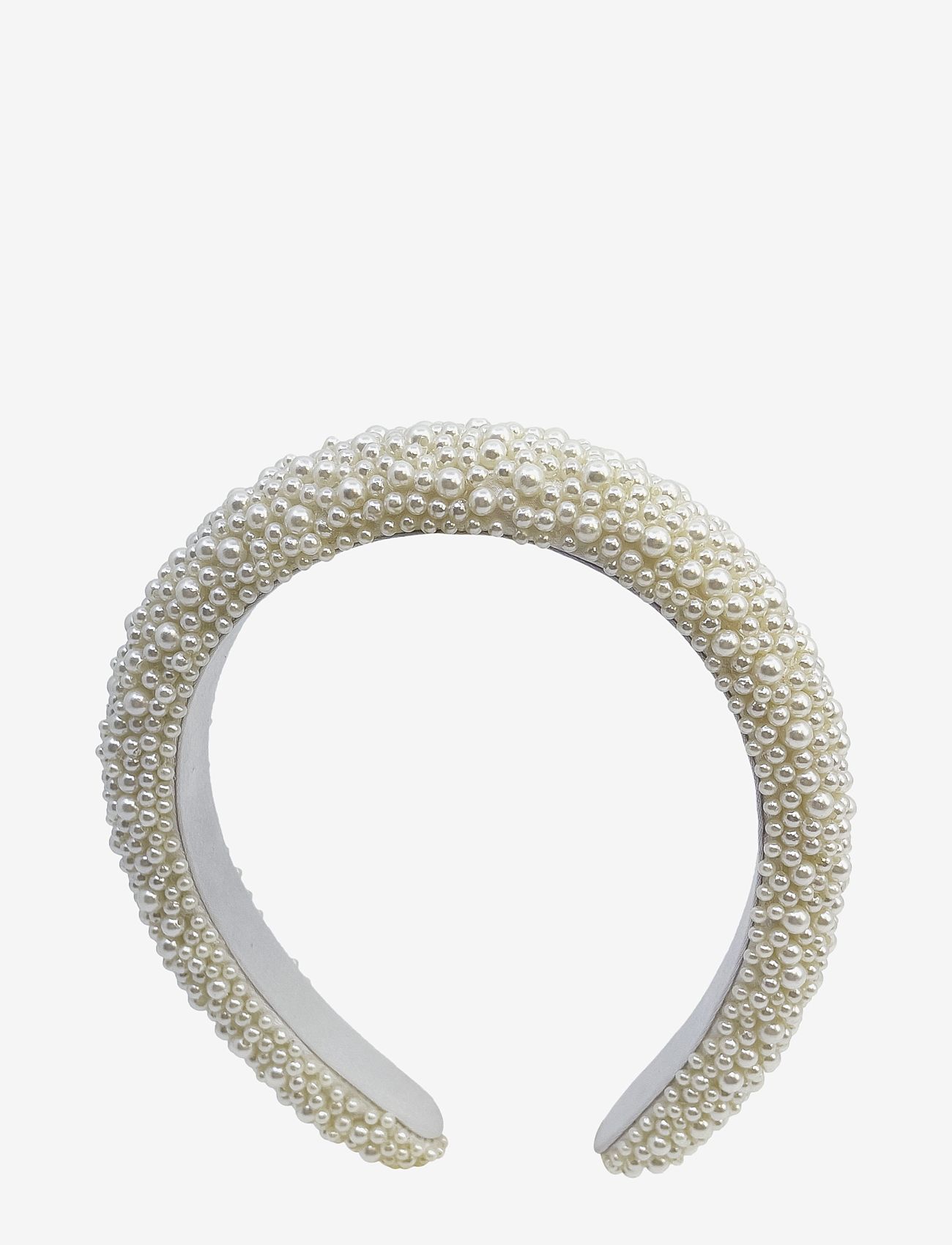 PIPOL'S BAZAAR Coco Beaded Headband White - Hair accessories PIPOL'S BAZAAR Coco Beaded Headband White - Hair accessories