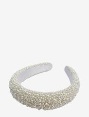 Pipol's Bazaar - Coco Beaded Headband White - plaukų juosta - white - 1